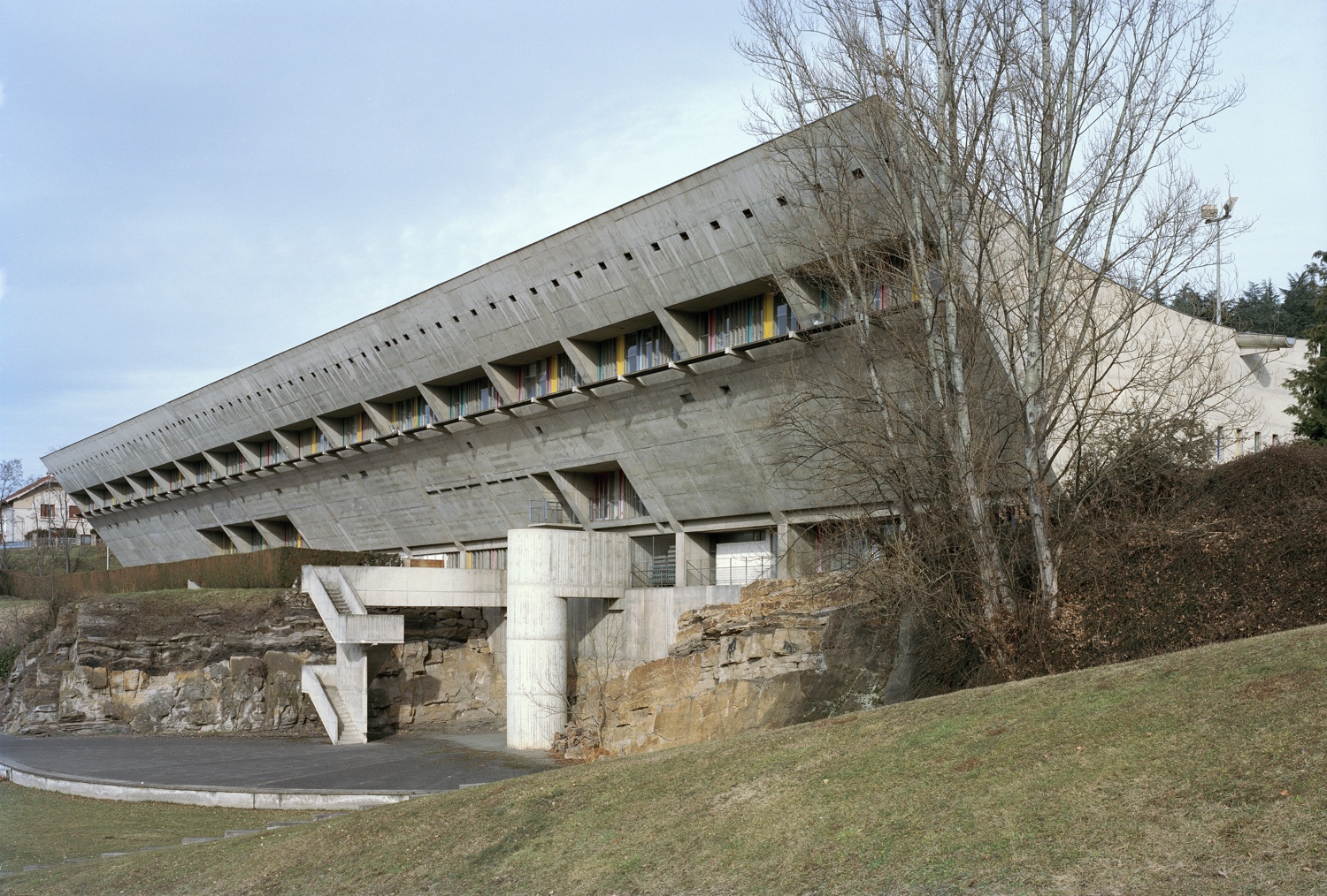 Maison de la Culture, Firminy, France, 1953. Photo by Oliver Martin-Gambier © FLC/ADAGP.