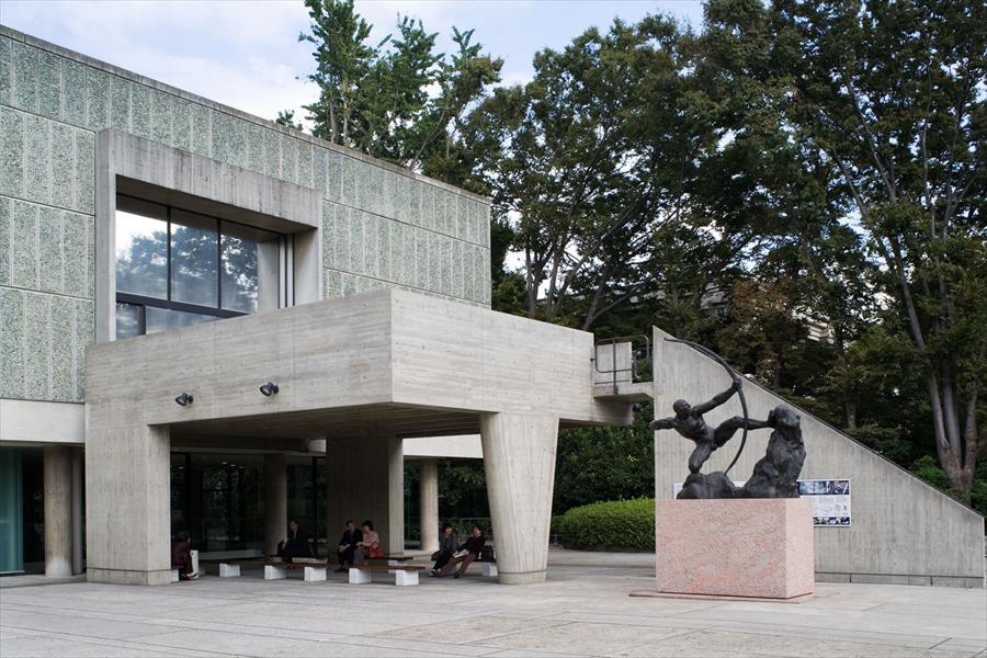 Musée National d'Art Occidental entrance. Photo by Oliver Martin-Gambier © FLC/ADAGP.