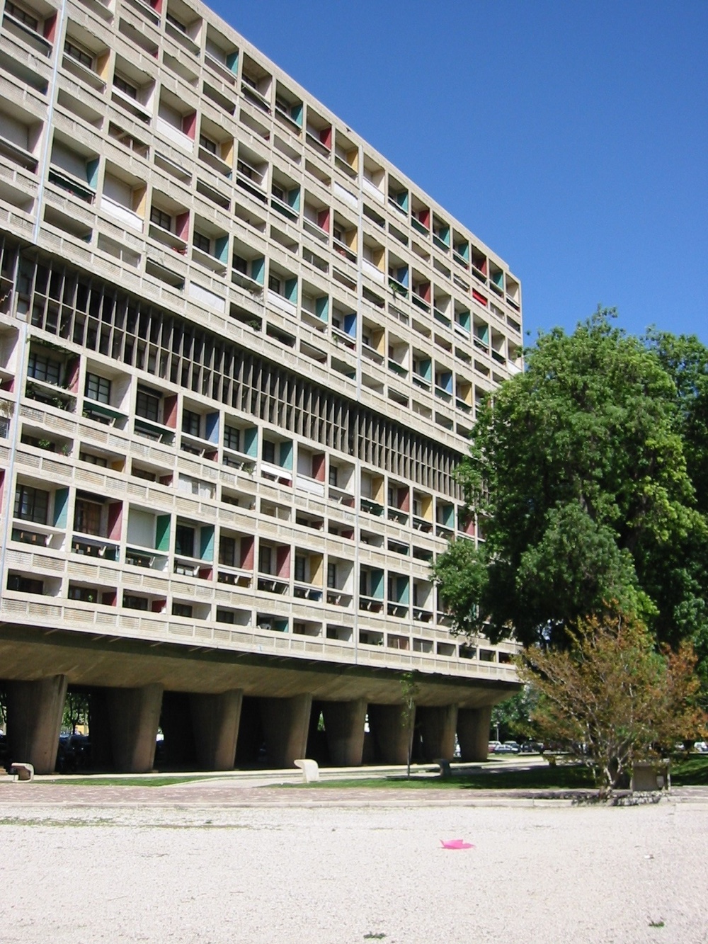 Unité d'Habitation, Marseille, France, 1945. Photo by Bénédicte Gandini © FLC/ADAGP.
