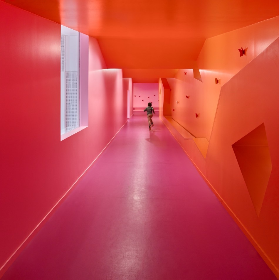 Simone Veil group of schools hallway