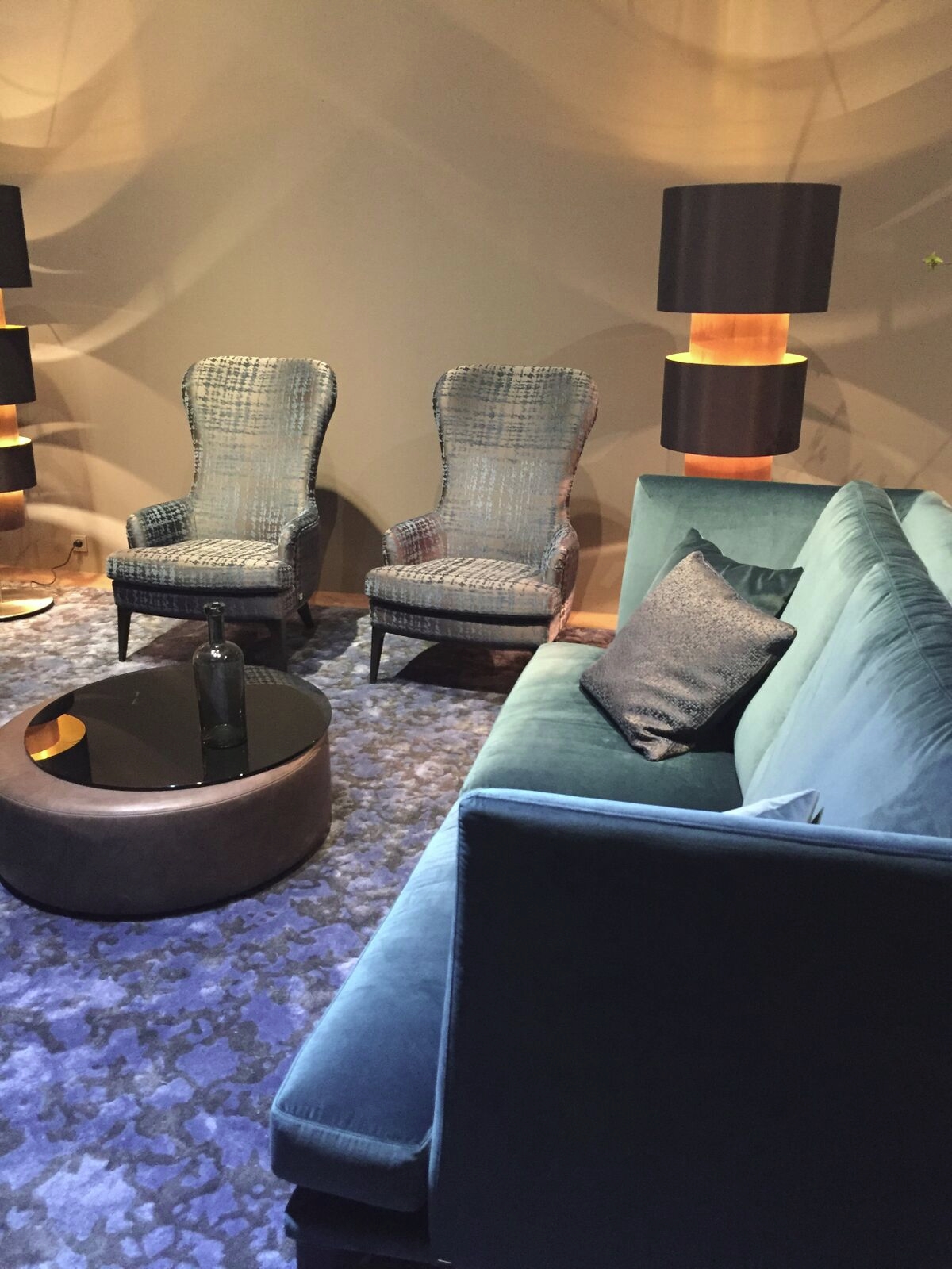 Shades of blue add serenity to a room