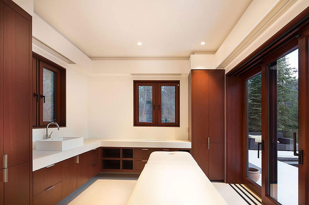 Enjoy a relaxing massage at home with a view of the outdoors