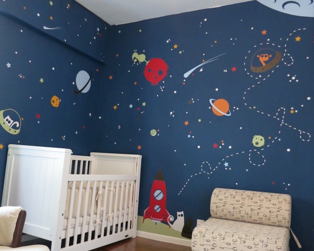 27 Exceptional Kids’ Bedrooms Inspired by Outer Space