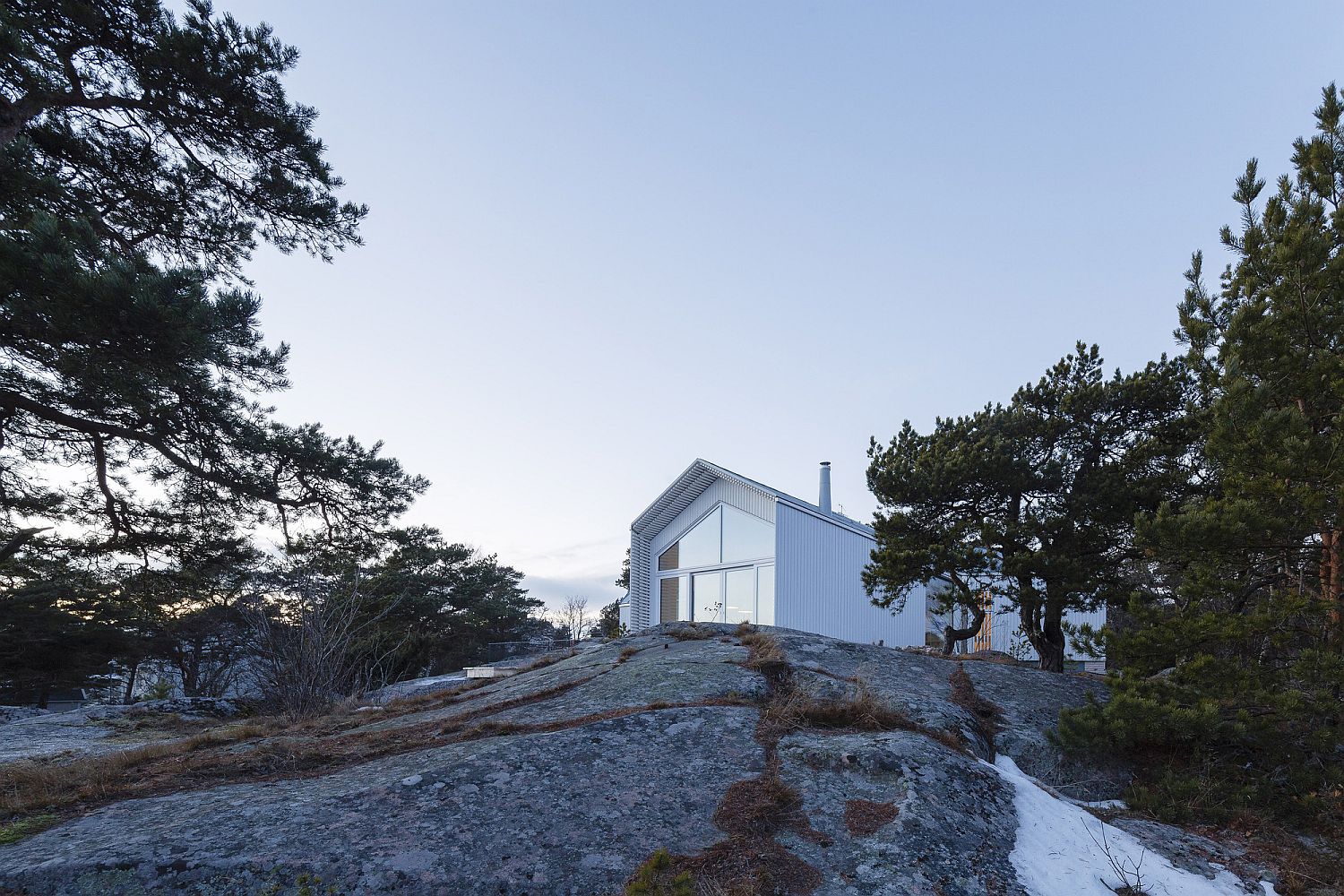 Bedrock provides stability and a unique landscape for the Finnish home