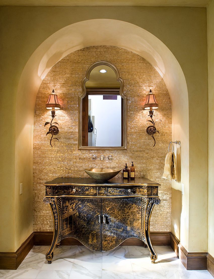 Arches are a staple of Mediterranean style