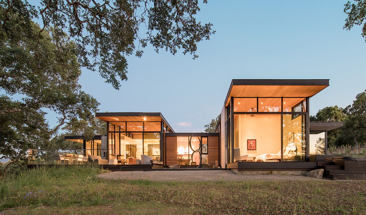 Pavilion style living encourages connectivity with nature