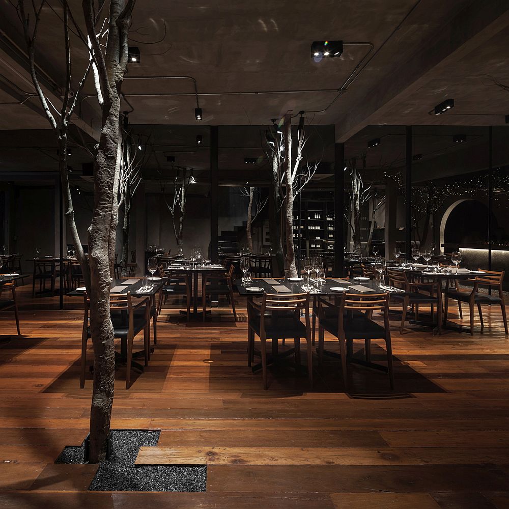 Gorgeous and innovative interior of Cuisine de Garden BKK