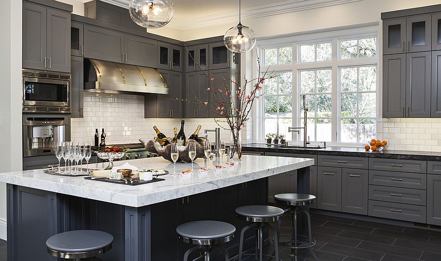 Charcoal gray is a color that works well across seasons and styles