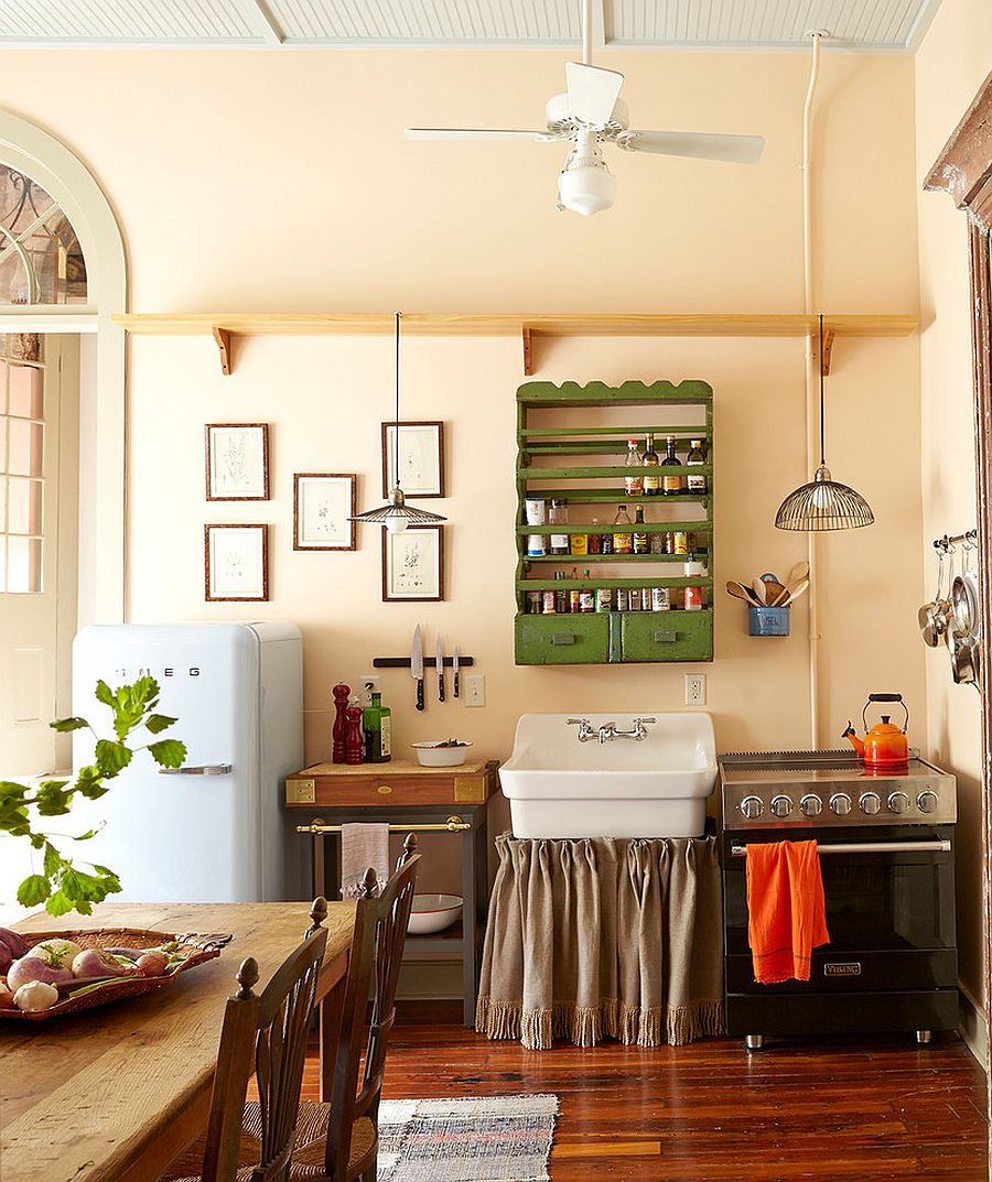 Modern shabby chic kitchens feel both inviting and unique with a personality of their own