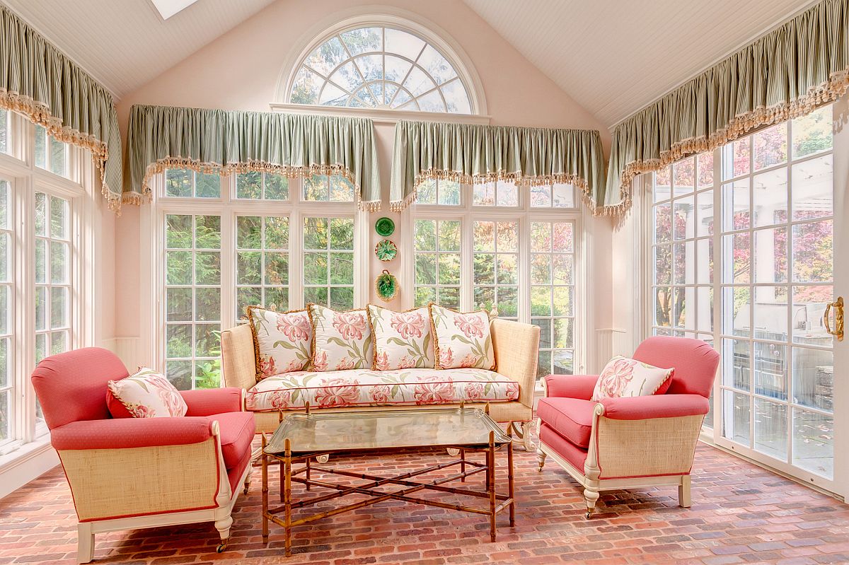 Bringing Color into the Traditional Sunroom: Bright Décor, Walls and More!